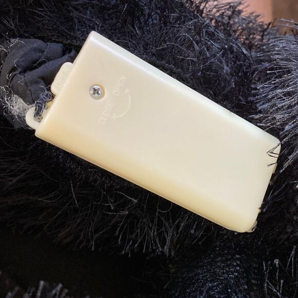 Black Cat Sound Motion Halloween Decor Vintage RUSS Scratches Kitty Purple Green - Picture 10 of 14